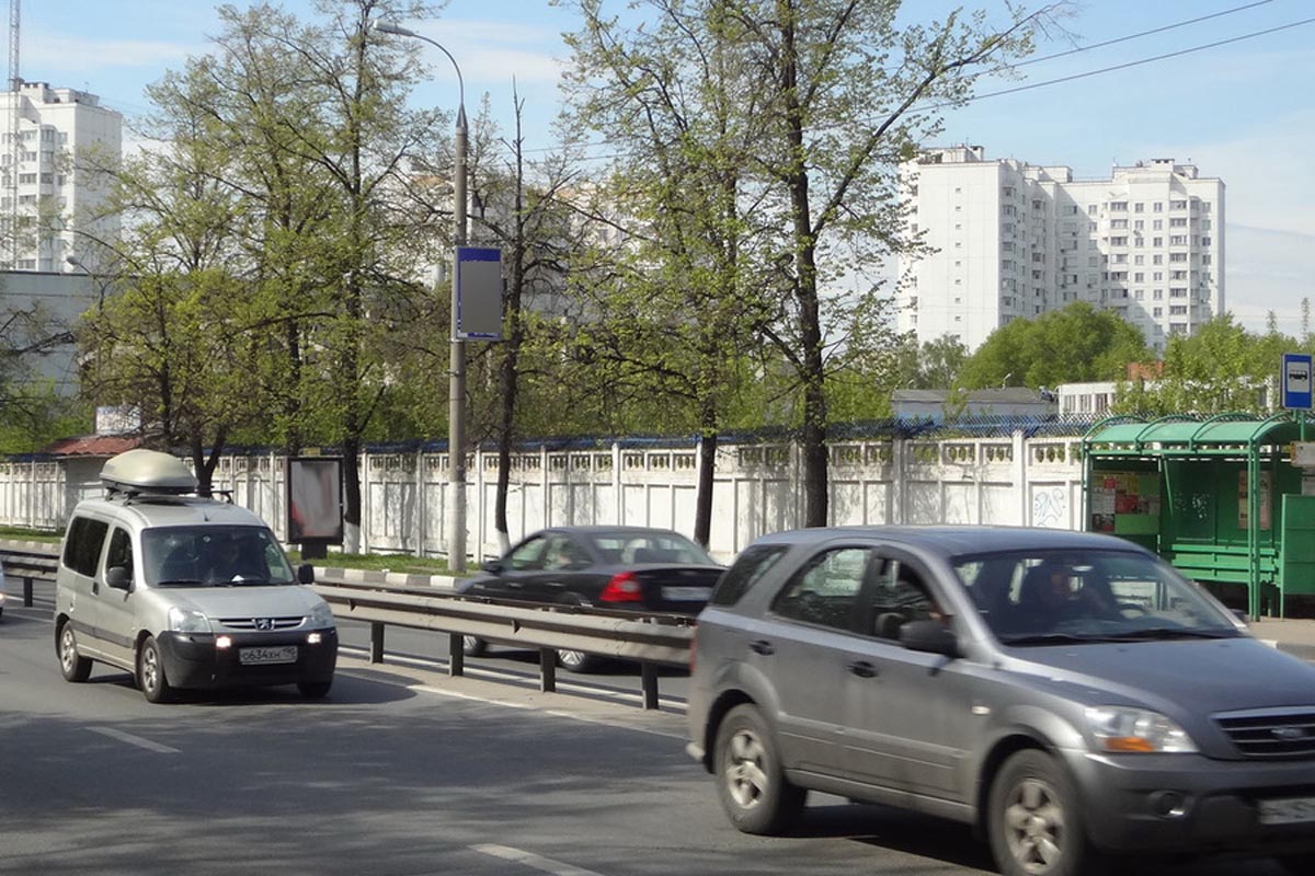 Фотография рекламного носителя, тип: Панель-кронштейн, адрес: Октябрьский пр-т., д.114, поз.1, Люберцы, Московская область, Россия. Сторона А №634607