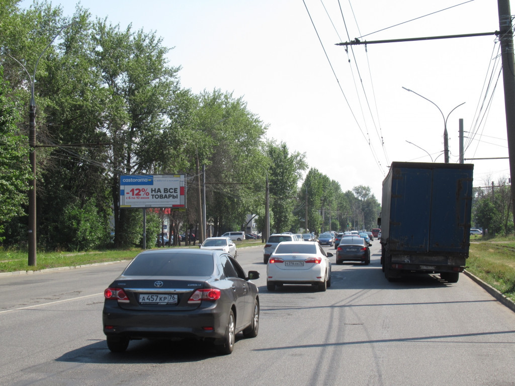 Фотография рекламного носителя, тип: Билборд 3x6, адрес: Октября пр-т., д.78, Ярославль, Ярославская область, Россия. Сторона Б №638576