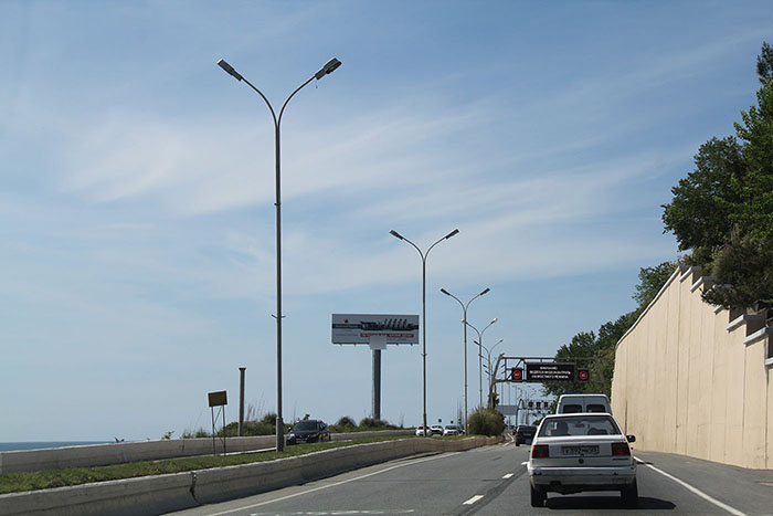 Фотография рекламного носителя, тип: Суперсайт 5x15, адрес: Сочи-Адлер а/д., МТЦ Спутник, Сочи, Краснодарский край, Россия. Сторона Б №742800