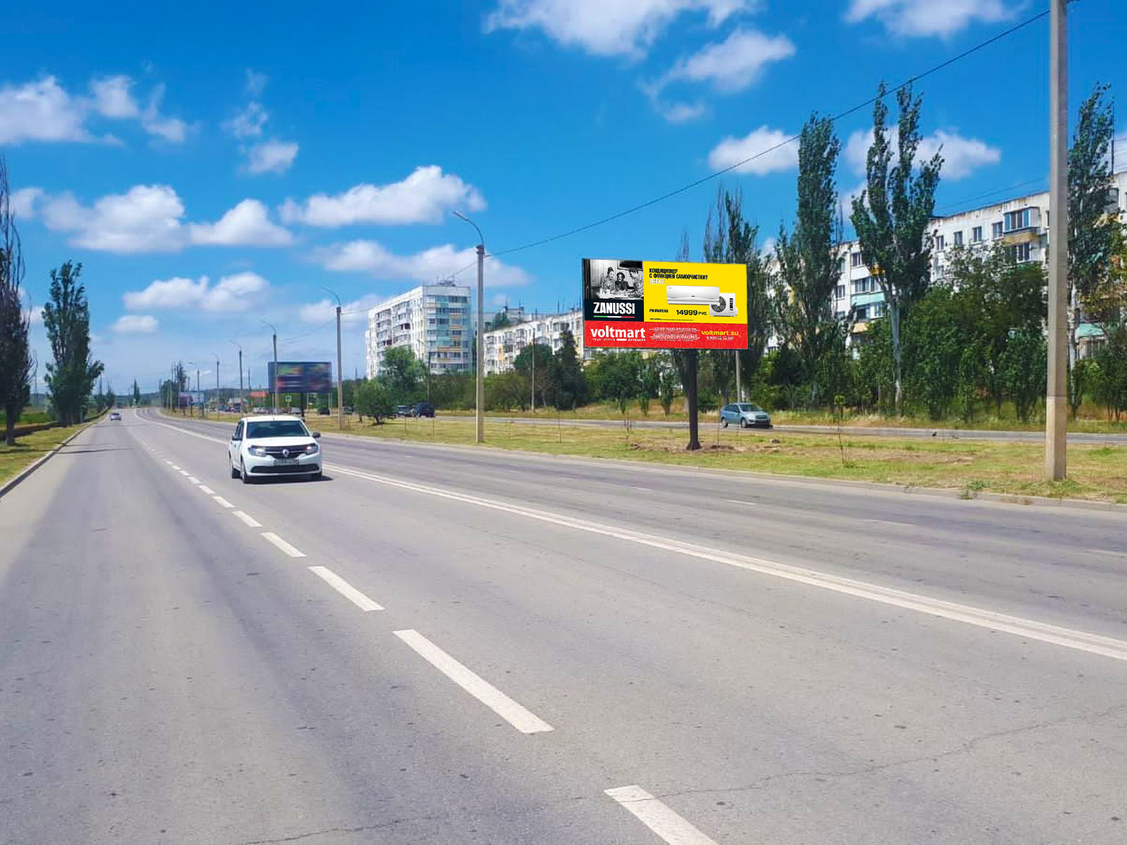 Фотография рекламного носителя, тип: Билборд 3x6, адрес: Буденного ул., д.19, поз.4, Керчь, Республика Крым, Россия. Сторона A №978802