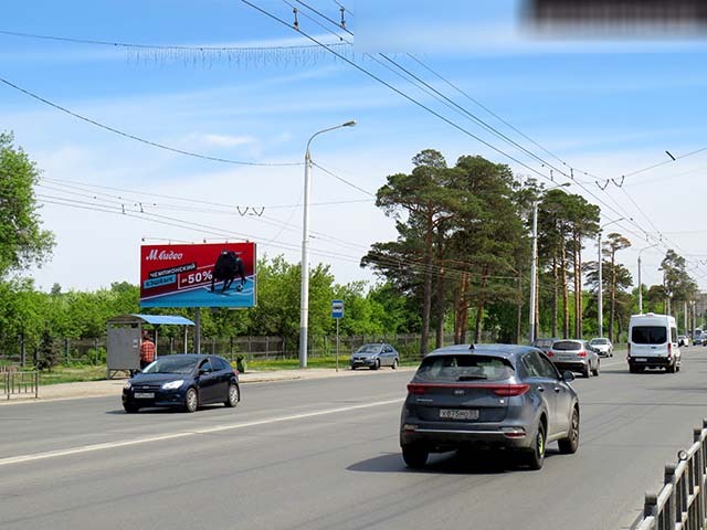 Фотография рекламного носителя, тип: Билборд 3x6, адрес: Красный путь ул., д.153/4, Омск, Омская область, Россия. Сторона Б №616922