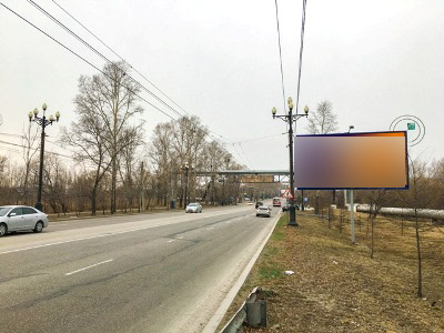 Фотография рекламного носителя, тип: Билборд 3x6, адрес: Матвеевское ш. Х Посадочная ул., д.15, Хабаровск, Хабаровский край, Россия. Сторона А №665356