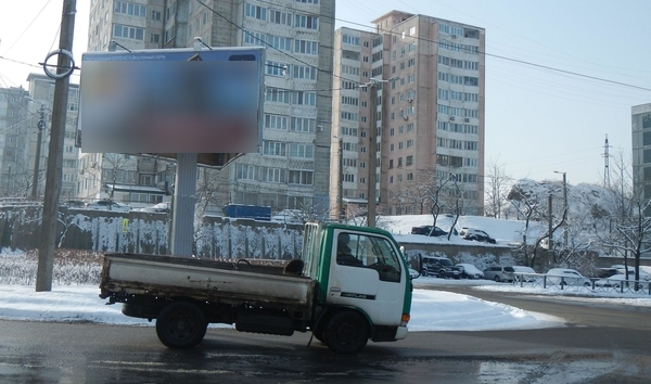 Фотография рекламного носителя, тип: Билборд 3x6, адрес: Терешковой ул., д.10, Владивосток, Приморский край, Россия. Сторона А1 №767293