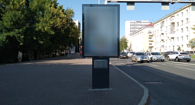 Фотография рекламного носителя, тип: Пилон, адрес: Ново-Садовая ул., д. 8 Х Первомайская ул., Самара, Самарская область, Россия. Сторона В №1080508