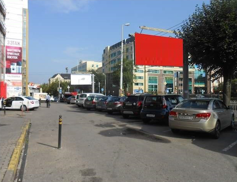 Фотография рекламного носителя, тип: Билборд 2x4, адрес: Театральная ул. Звездная (ор.Маяк) 2х4, Калининград, Калининградская область, Россия. Сторона B №826051