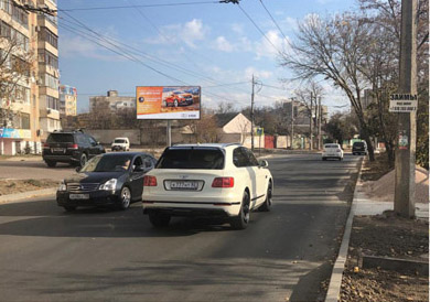 Фотография рекламного носителя, тип: Билборд 3x6, адрес: Куйбышева ул., д.153, Симферополь, Республика Крым, Россия. Сторона Б №797657