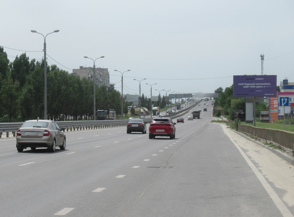 Фотография рекламного носителя, тип: Билборд 3x6, адрес: 3-я Продольная магистраль, д.25, Волгоград, Волгоградская область, Россия. Сторона A №1000705