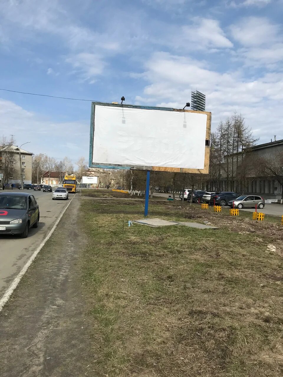 Фотография рекламного носителя, тип: Билборд 3x6, адрес: Ломоносова ул., д.252, Архангельск, Архангельская область, Россия. Сторона В №765834