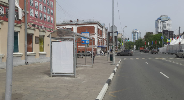 Фотография рекламного носителя, тип: Остановка 1.8x1.2, адрес: Чапаевская ул., д.184, Самара, Самарская область, Россия. Сторона В2 №1081049