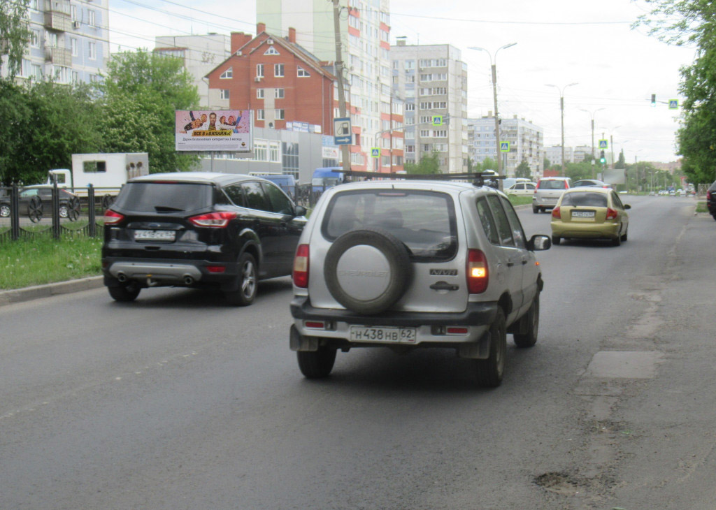 Фотография рекламного носителя, тип: Билборд 3x6, адрес: Зубковой ул., д.19а, Рязань, Рязанская область, Россия. Сторона Б №595979
