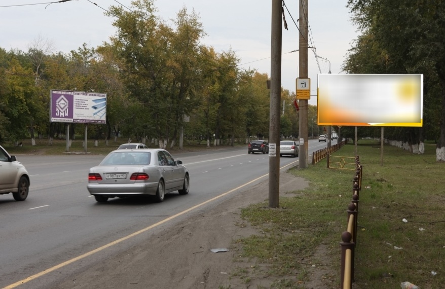Фотография рекламного носителя, тип: Билборд 3x6, адрес: Машиностроителей пр-т., мост ЖБИ, Курган, Курганская область, Россия. Сторона А №701159