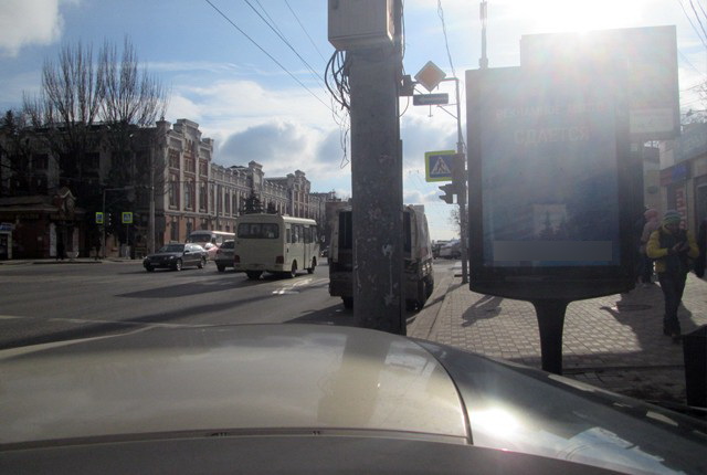 Фотография рекламного носителя, тип: Ситиформат 1.8x1.2, адрес: Буденновский пр-т., д.89 Х Варфоломеева ул., Ростов-на-Дону, Ростовская область, Россия. Сторона A1-A5 №782014