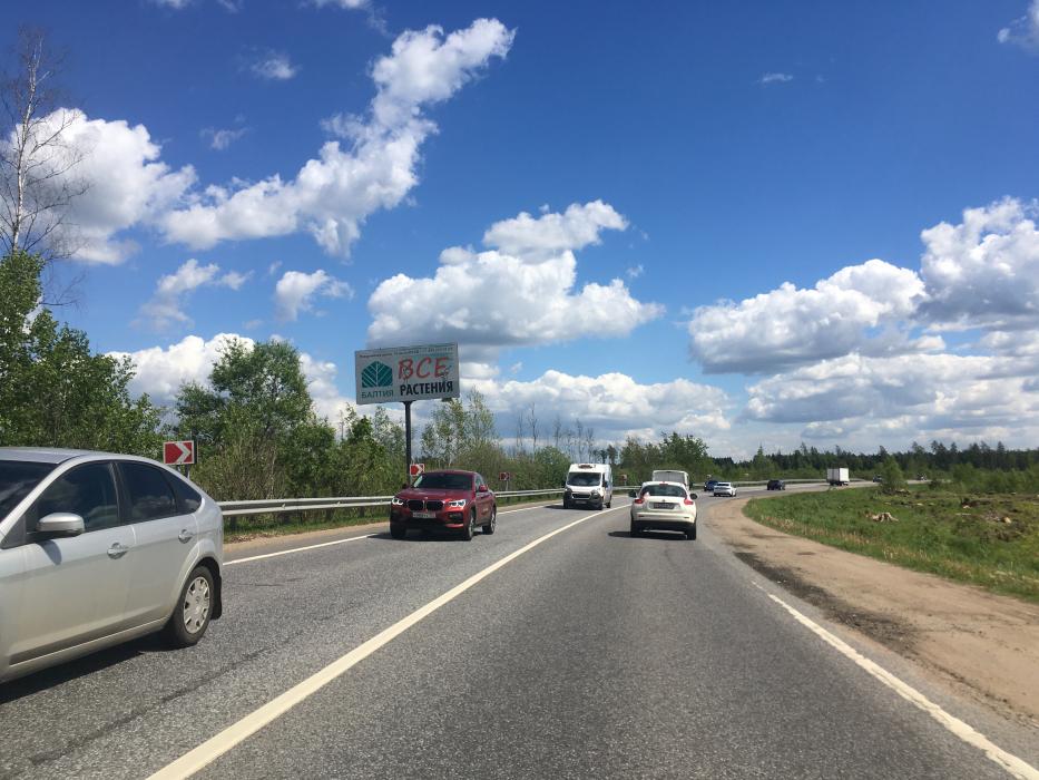 Фотография рекламного носителя, тип: Билборд 3x6, адрес: Петрово-Дальнее-Нахабино а/д., 6 720м, Московская область, Россия. Сторона Б №722762