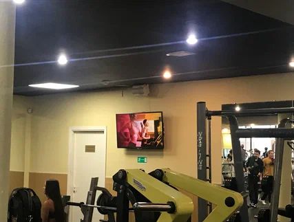 Фотография рекламного носителя, тип: Видеоэкран, адрес: Фитнес-центр «Fitness House на Ленинском», Ленинский пр-т., д.160, Санкт-Петербург, Россия. Сторона/вариант 3 №981061