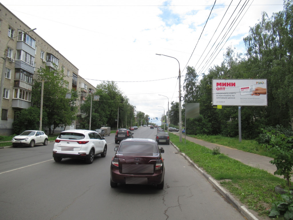 Фотография рекламного носителя, тип: Билборд 3x6, адрес: Победы ул., д.53, Ярославль, Ярославская область, Россия. Сторона А №832743