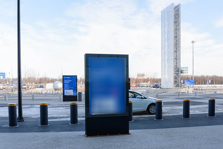 Фотография рекламного носителя, тип: Ситиформат 1.8x1.2, адрес: Привокзальная пл., поз.1, Саратов, Саратовская область, Россия. Сторона A №1017603