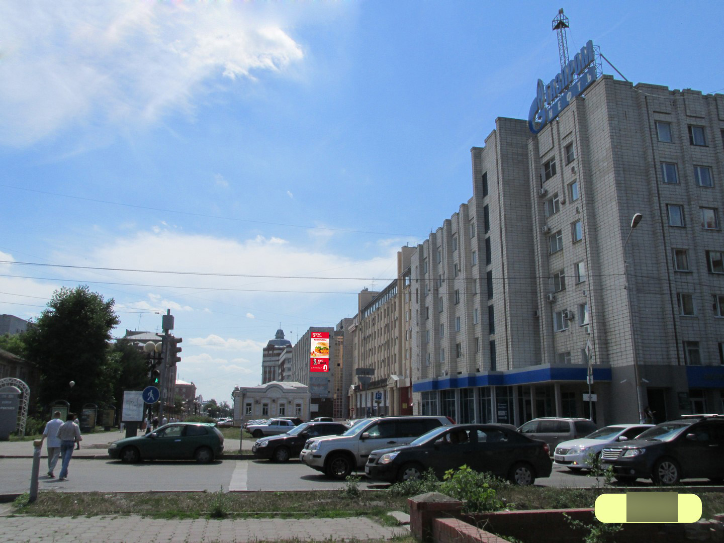 Фотография рекламного носителя, тип: Брандмауэр, адрес: Тарская ул., д.13, Омск, Омская область, Россия. Сторона А №603373