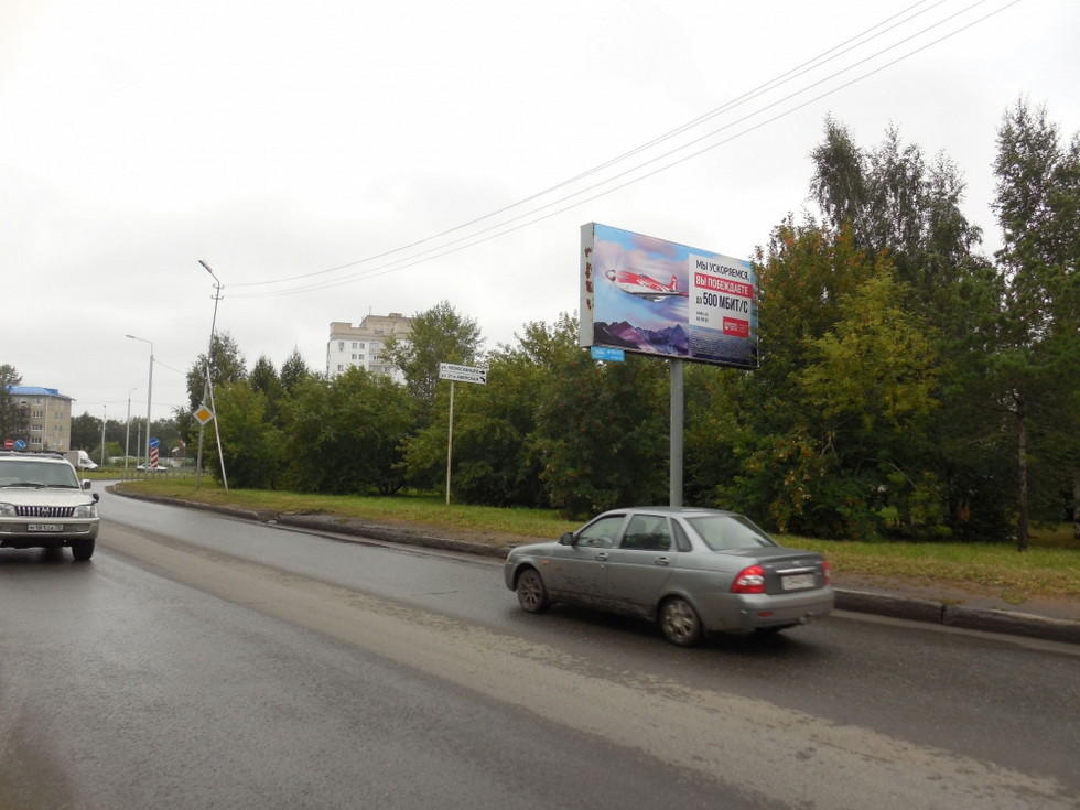 Фотография рекламного носителя, тип: Билборд 3x6, адрес: Багратиона ул., д.4\7, Омск, Омская область, Россия. Сторона А №1010026