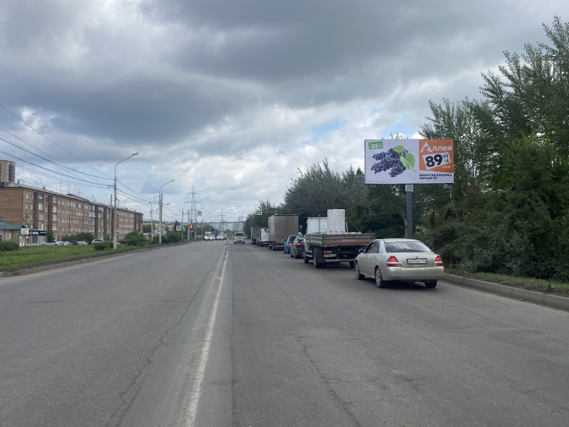 Фотография рекламного носителя, тип: Билборд 3x6, адрес: Говорова ул., д.52, Красноярск, Красноярский край, Россия. Сторона А №780146