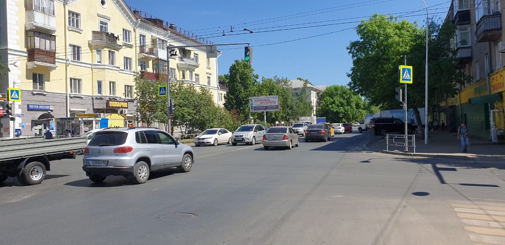 Фотография рекламного носителя, тип: Билборд 3x6, адрес: Александра Невского ул. Х Кольцевая ул., д.127, Уфа, Республика Башкортостан, Россия. Сторона Б №849780