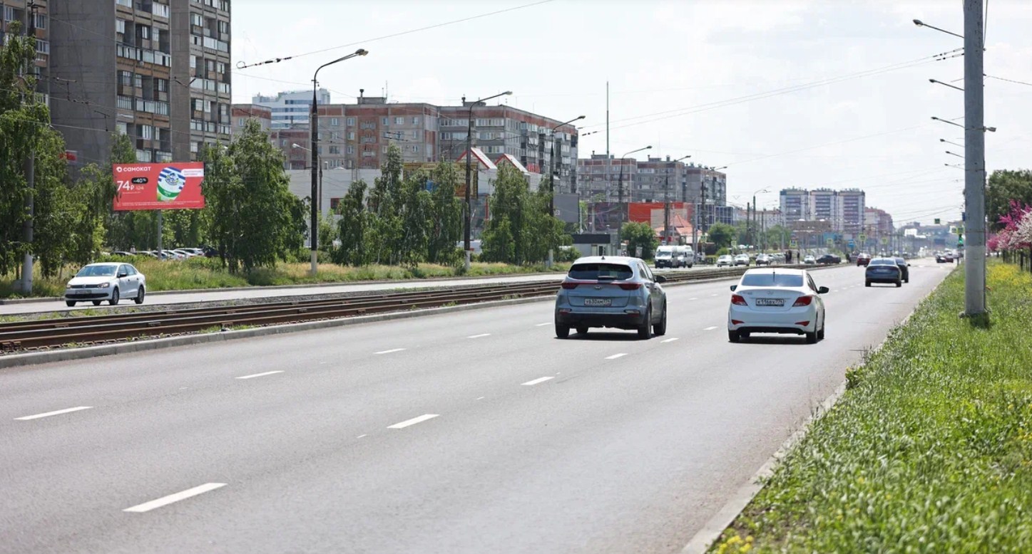 Фотография рекламного носителя, тип: Билборд 3x6, адрес: К. Маркса пр-т., д.179, ост. ул. Труда, Магнитогорск, Челябинская область, Россия. Сторона B №1088654