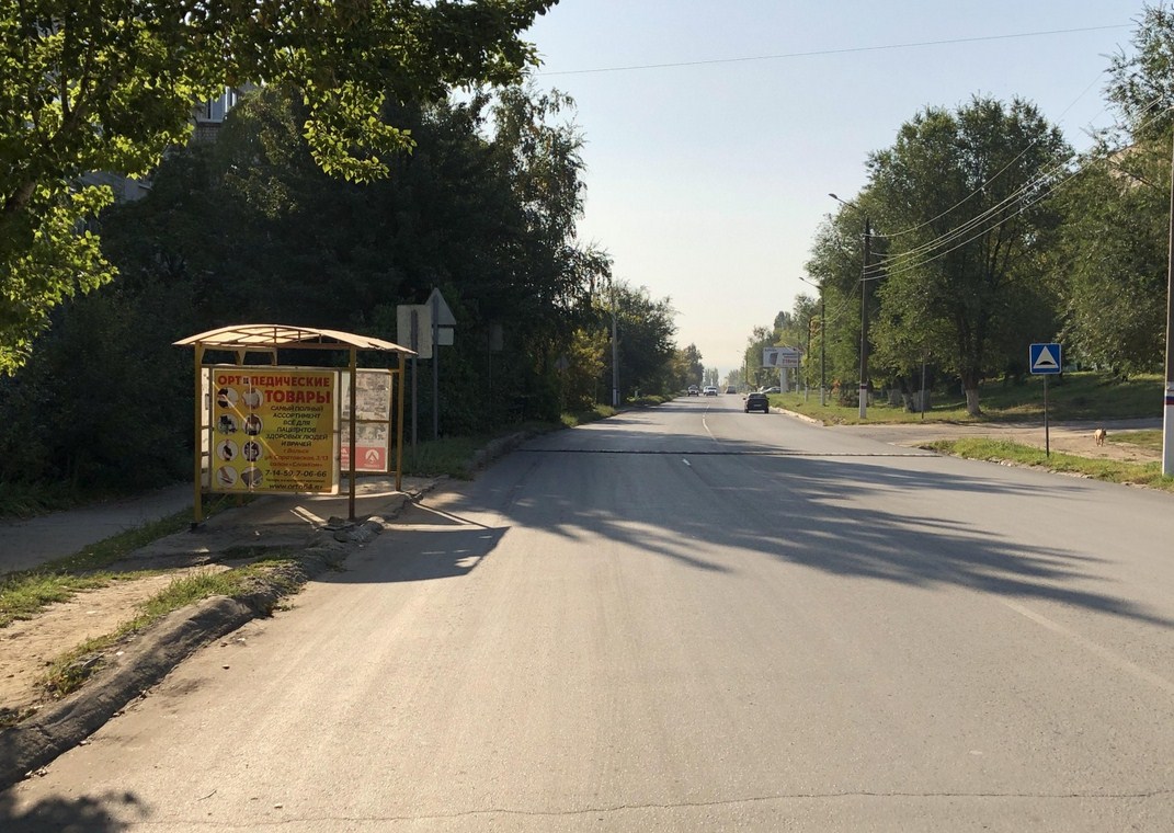 Фотография рекламного носителя, тип: Остановка 1.4x1.6, адрес: Комсомольская ул., д.188, ост. 9 Мая, Вольск, Саратовская область, Россия. Сторона Б №1078472