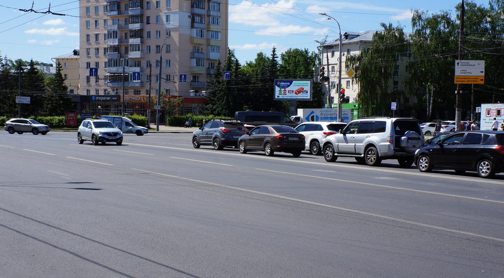 Фотография рекламного носителя, тип: Билборд 3x6, адрес: Коминтерна ул., д.164, Нижний Новгород, Нижегородская область, Россия. Сторона A1-A10 №698765