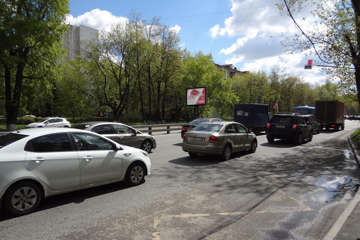 Фотография рекламного носителя, тип: Ситиборд 2.7x3.7, адрес: Октябрьский пр-т., д.15 Х Парковая ул., Люберцы, Московская область, Россия. Сторона В №635196