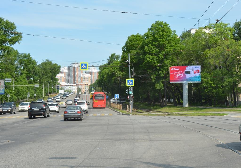 Фотография рекламного носителя, тип: Билборд 3x6, адрес: Волочаевская ул. Х Лейтенанта Орлова ул., Хабаровск, Хабаровский край, Россия. Сторона А1 №571757