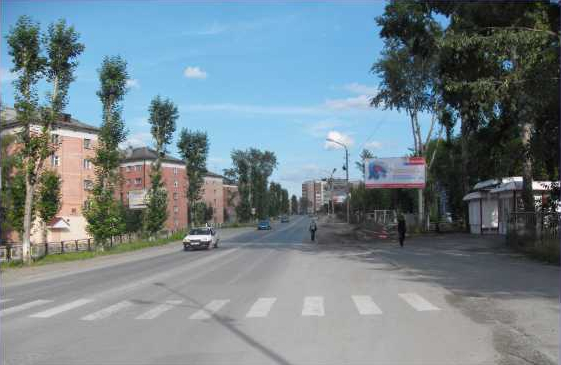 Фотография рекламного носителя, тип: Билборд 3x6, адрес: Ладыженского ул., д.7, Асбест, Свердловская область, Россия. Сторона A №1084863