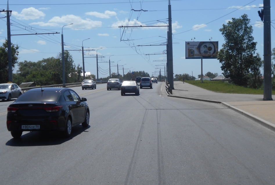 Фотография рекламного носителя, тип: Билборд 3x6, адрес: Терновского ул., д.87, Пенза, Пензенская область, Россия. Сторона А №578849