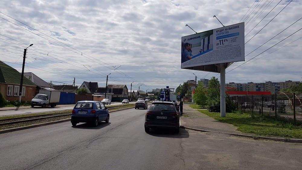 Фотография рекламного носителя, тип: Билборд 3x6, адрес: 8 Марта ул., д.65, Курск, Курская область, Россия. Сторона A №707928