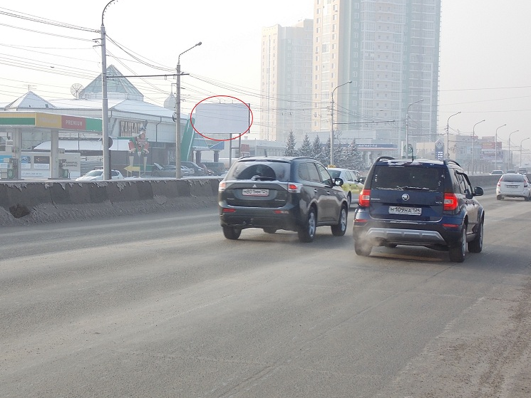Фотография рекламного носителя, тип: Билборд 3x6, адрес: Партизана Железняка ул., д.35, Красноярск, Красноярский край, Россия. Сторона Б №820838