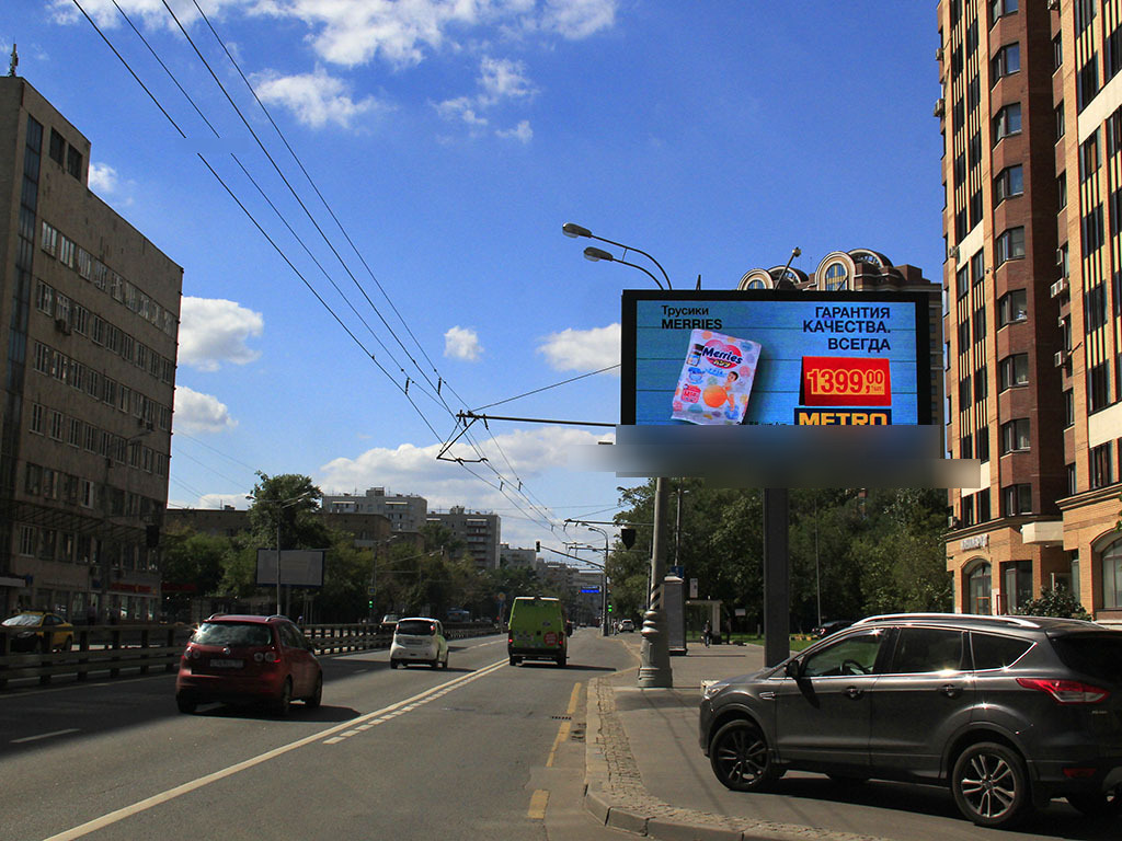 Фотография рекламного носителя, тип: Билборд 3x6, адрес: Нижегородская ул., д.17, Москва, Россия. Сторона Аh1-Аh4 №957215