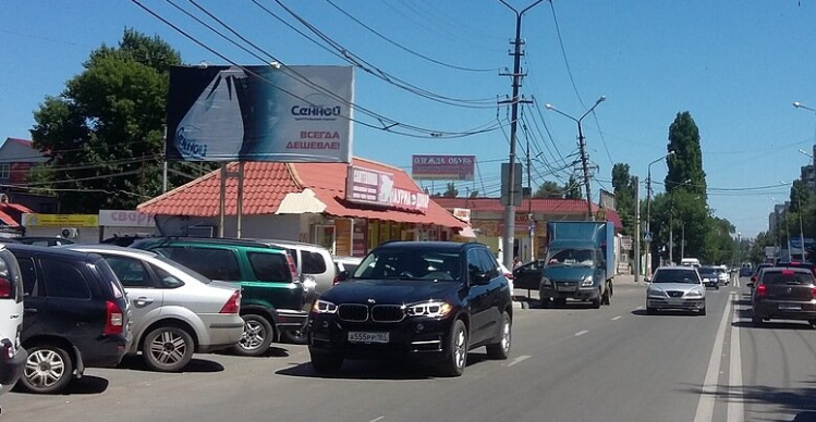 Фотография рекламного носителя, тип: Билборд 3x6, адрес: Б. Горная Х Пугачёвской ул. Х Астраханской ул. поз.1, Саратов, Саратовская область, Россия. Сторона Б №1078222