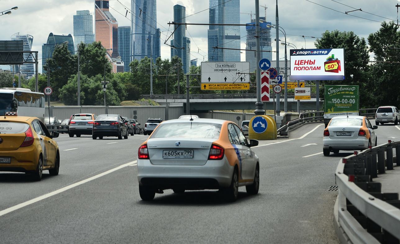 Фотография рекламного носителя, тип: Билборд 3x6, адрес: ТТК Х Беговая ул., д.3, стр.1, Москва, Россия. Сторона Аh1-Аh4 №882660
