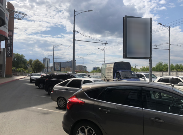 Фотография рекламного носителя, тип: Панель-кронштейн, адрес: Московское ш., д.17, поз.3, Самара, Самарская область, Россия. Сторона В №1080202