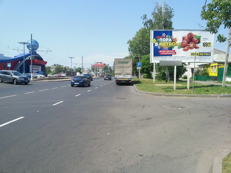 Фотография рекламного носителя, тип: Билборд 3x6, адрес: Маяковского ул., д.52, Курск, Курская область, Россия. Сторона А №588098