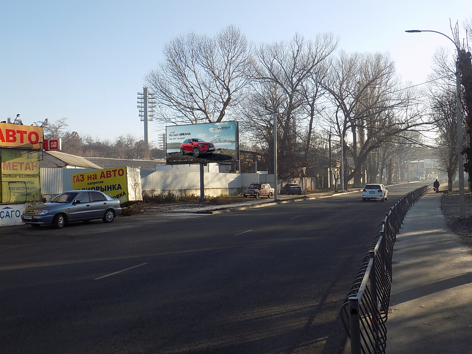 Фотография рекламного носителя, тип: Билборд 3x6, адрес: Объездная ул., д.11, Симферополь, Республика Крым, Россия. Сторона B №797304