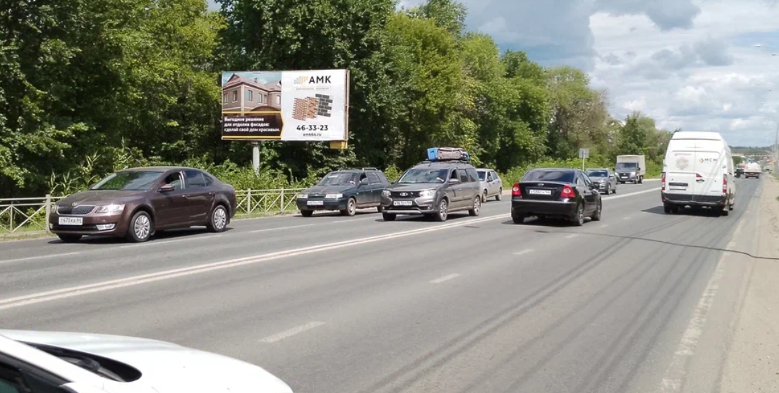 Фотография рекламного носителя, тип: Билборд 3x6, адрес: Усть-Курдюмское ш. Х Калистратова ул., ТД КИТ, Саратов, Саратовская область, Россия. Сторона Б №700230