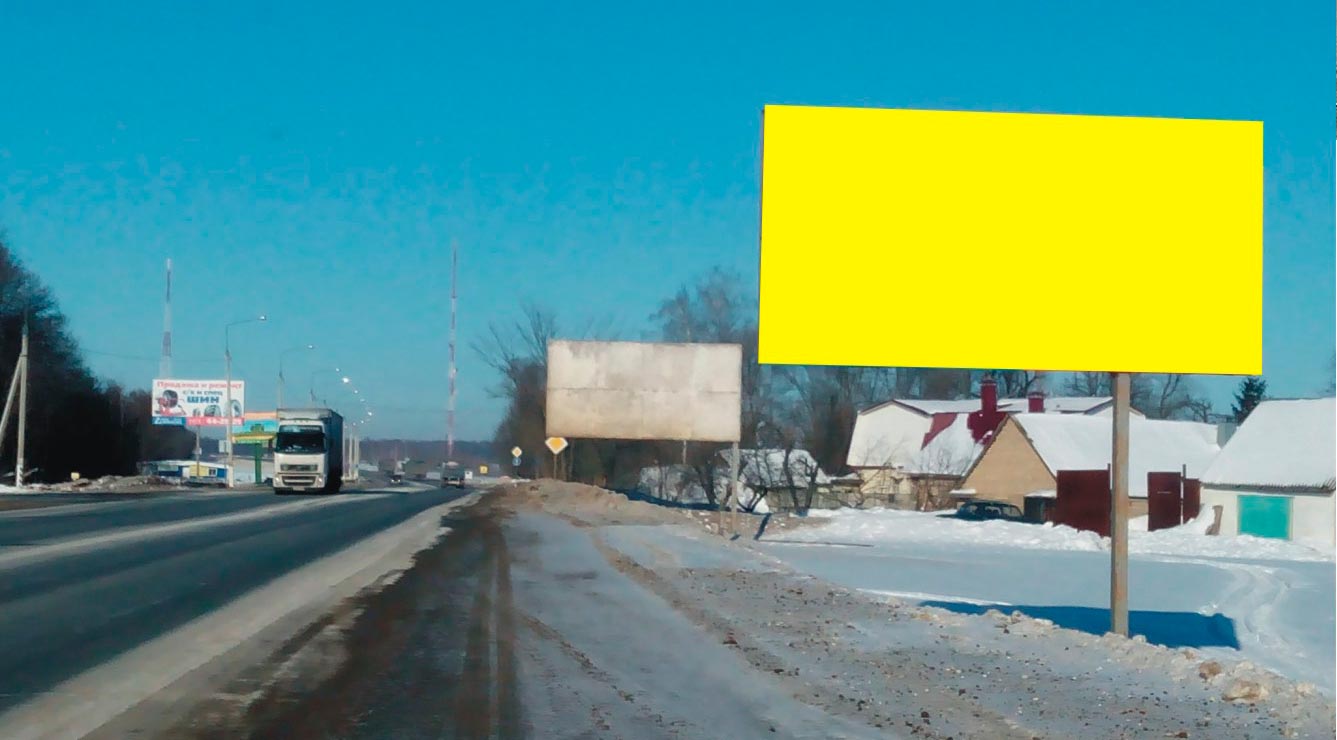 Фотография рекламного носителя, тип: Билборд 3x6, адрес: Орел-Ливны а/д., 5 620м, Орел, Орловская область, Россия. Сторона Б №294310