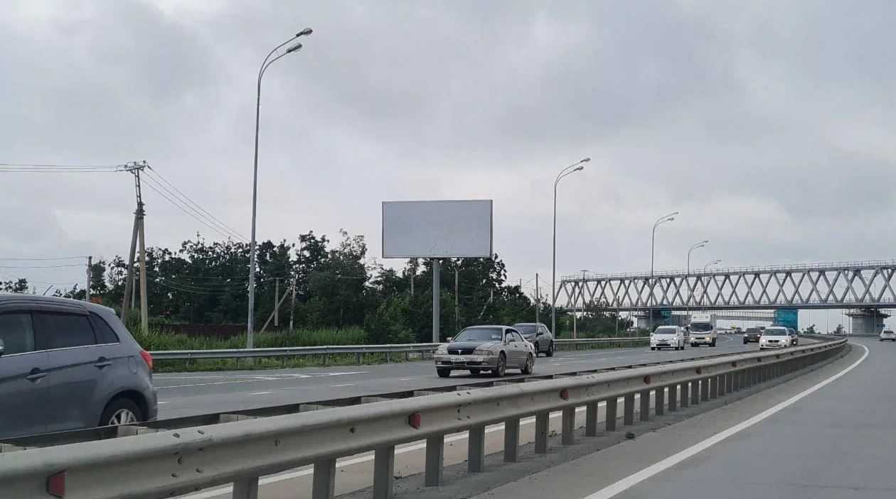 Фотография рекламного носителя, тип: Билборд 3x6, адрес: Угловое-Уссурийск-Артём а/д, поз.1, Владивосток, Приморский край, Россия. Сторона Б №795988