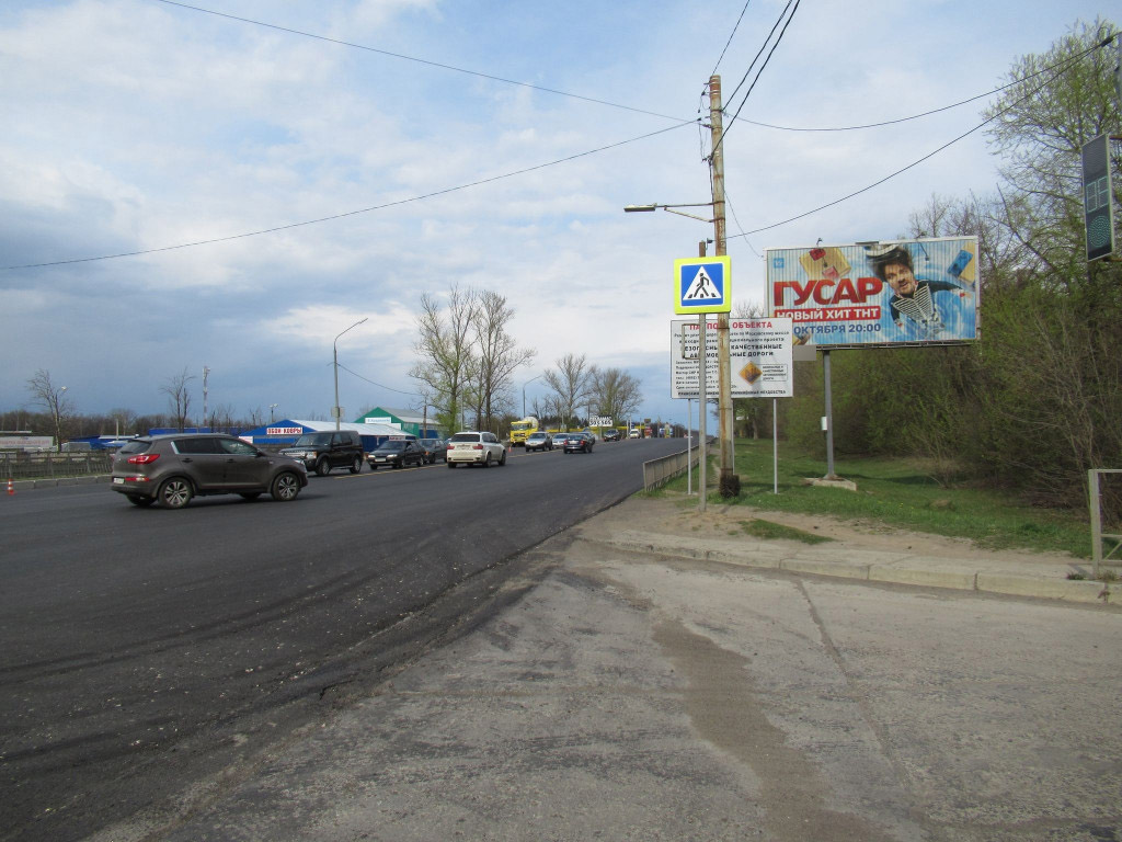 Фотография рекламного носителя, тип: Билборд 3x6, адрес: Московское ш., д.182 Х Рощинская ул., Орел, Орловская область, Россия. Сторона А1-А3 №542860