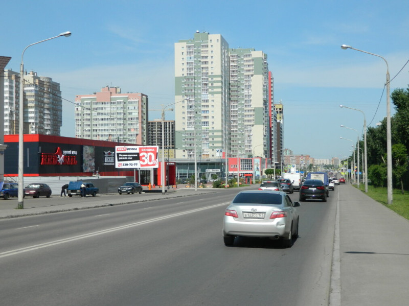 Фотография рекламного носителя, тип: Билборд 3x6, адрес: Алексеева ул. Х Шахтеров ул., д.62, Красноярск, Красноярский край, Россия. Сторона Б №779810