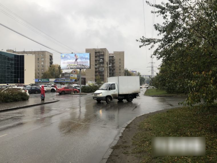 Фотография рекламного носителя, тип: Билборд 3x6, адрес: Беринга ул., д.10, Томск, Томская область, Россия. Сторона Б №960319