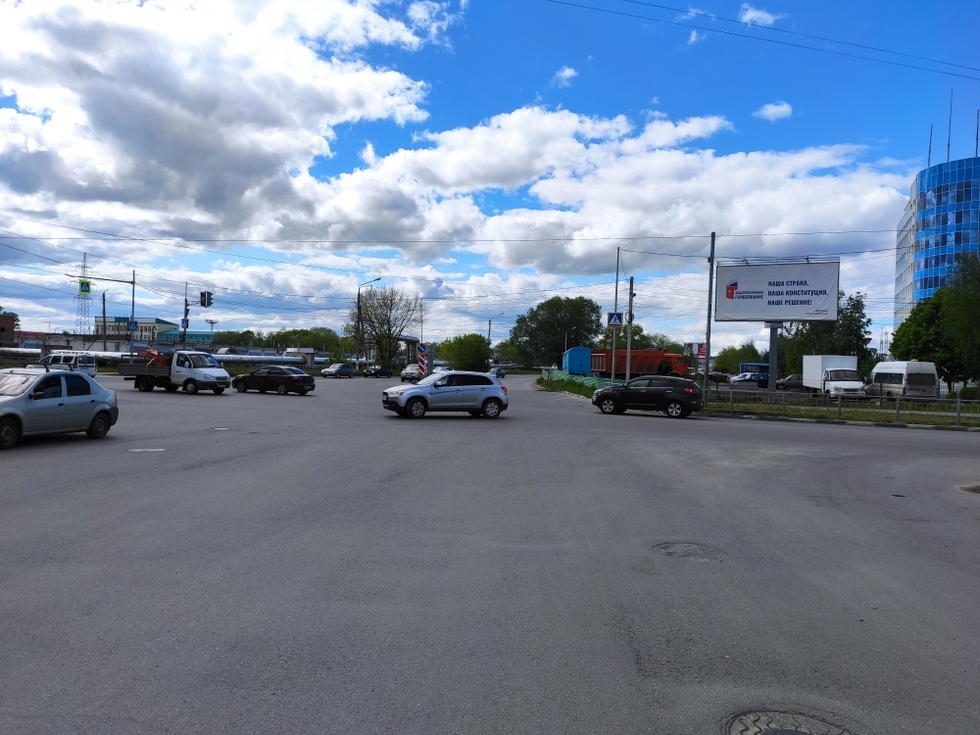 Фотография рекламного носителя, тип: Билборд 3x6, адрес: Промышленная ул. Х Ефремова ул., Ульяновск, Ульяновская область, Россия. Сторона А №575298