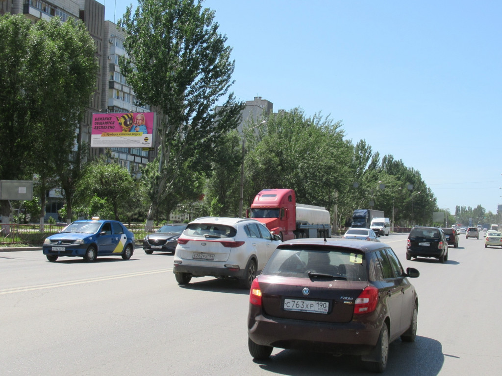 Фотография рекламного носителя, тип: Билборд 3x6, адрес: Героев Сталинграда пр-т., напротив дома 52, Волгоград, Волгоградская область, Россия. Сторона Б №354152