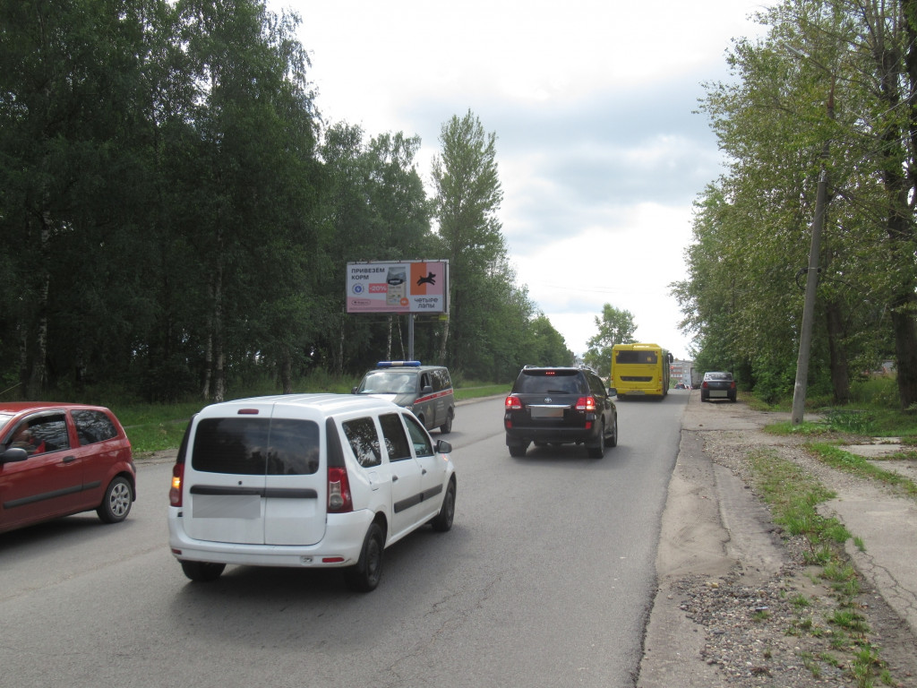 Фотография рекламного носителя, тип: Билборд 3x6, адрес: Суздальское ш., д.100, Ярославль, Ярославская область, Россия. Сторона Б №293779