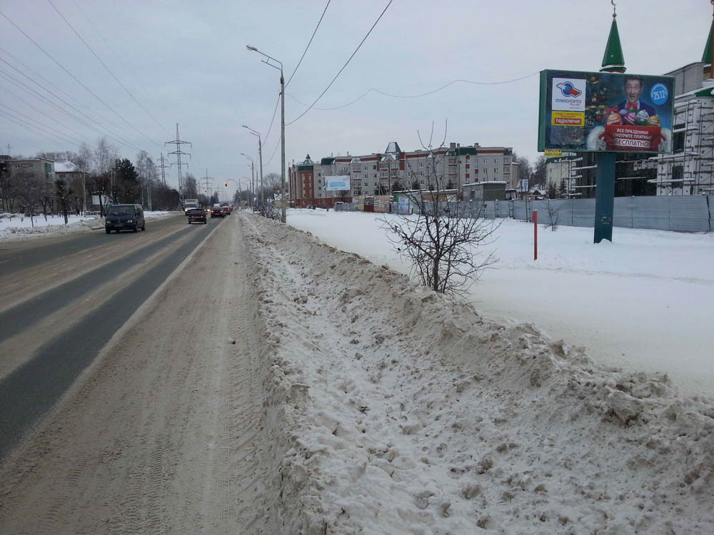 Фотография рекламного носителя, тип: Билборд 3x6, адрес: Гоголя ул., д.28, Зеленодольск, Республика Татарстан, Россия. Сторона А №299305