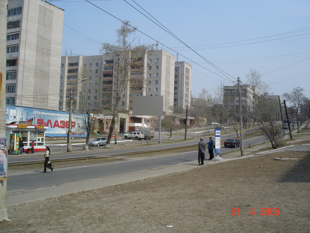 Фотография рекламного носителя, тип: Билборд 3x6, адрес: Джамбула ул. Х Советская ул., Хабаровск, Хабаровский край, Россия. Сторона Б №482430